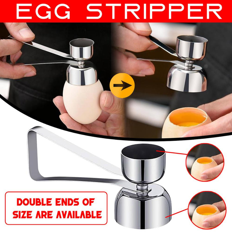 Egg Topper Cutter, Stainless Steel Egg Shell Scissors Opener