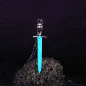 Glowing Sword Necklace