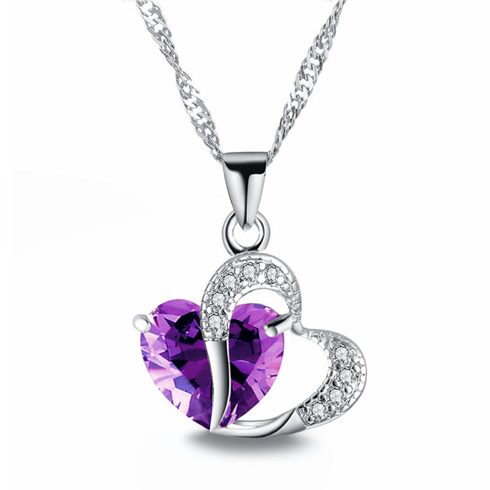 lady Heart Fashion Necklace