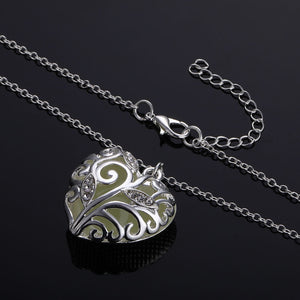 Glowing Heart Necklace