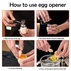 Stainless Eggshell opener