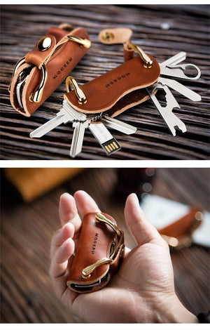 Modern Retro Keychain